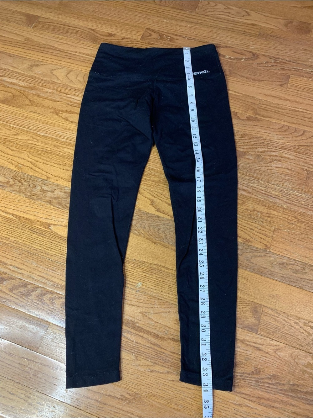 Bench Women's Active Leggings - Black Nylon Supplex & Lycra Size Small - Picture 5 of 8